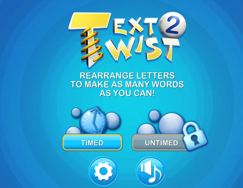 Play Text Twist 2  Free Online Mobile Games at ArcadeThunder